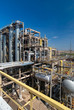 Photo: View gas processing factory. View gas processing factory.