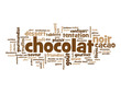 Nuage de Tags "CHOCOLAT" (plaisir bon appétit envie dessert)