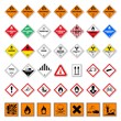 icon set dangerous good VII
