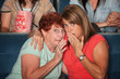 Scared Women In Theater