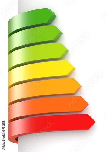 Illustration: Energy efficiency concept Energy efficiency concept