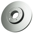 Car brake disc isolated on white background. 3D render Car brake disc isolated on white background. 3D render