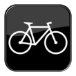 Glossy Button - Fahrrad