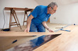bei der Arbeit
