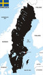 sweden political map