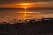 Sunset, Solway Firth, Dumfriesshire, Scotland, winter