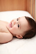 Beautiful baby smiling