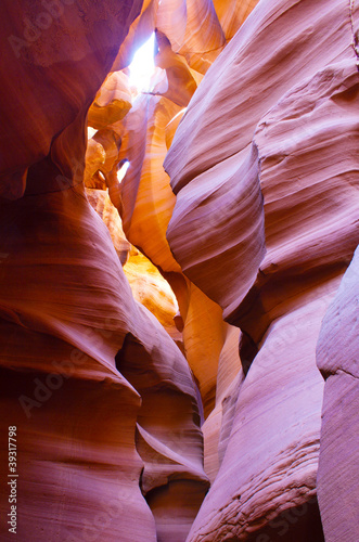 Photo: Inside Lower Antelope Canyon, Page, Arizona. Inside Lower Antelope Canyon, Page, Arizona.