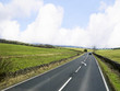 Road over North Yorkshire Moors Yorkshire England