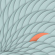 Abstract geometrical background with color accent Abstract geometrical background with color accent