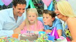 Video: Young Caucasian Children Enjoying Birthday Celebrations Young Caucasian Children Enjoying Birthday Celebrations