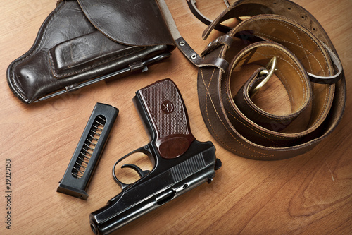 Photo: russian 9mm handgun PM (Makarov) russian 9mm handgun PM (Makarov)