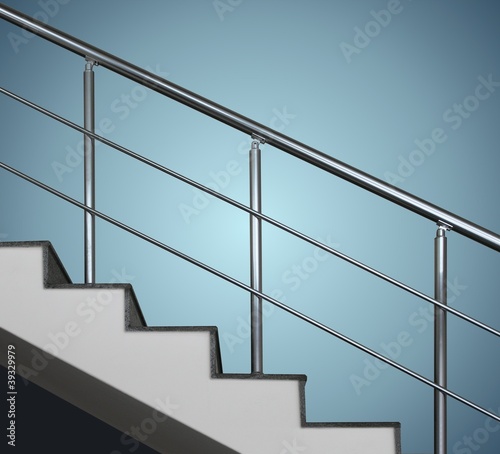 Photo: Hand rail at the stairs Hand rail at the stairs