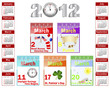 Calendar for 2012.