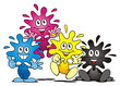 CMYK Color Bubbles