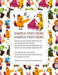 animal play music card