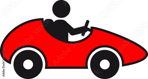 Illustration: auto fahren auto fahren