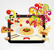Order meal by internet