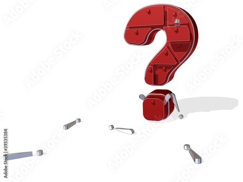 Illustration: une question - des réponses une question - des réponses
