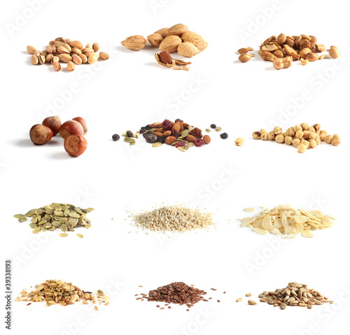 Photo: Assortment of nuts Assortment of nuts