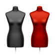 Female tailors dummy, mannequin Female tailors dummy, mannequin