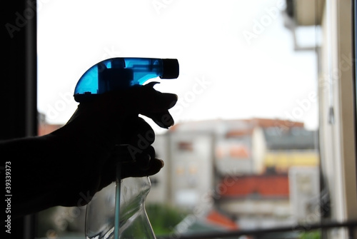 Photo: Glass cleaning Glass cleaning