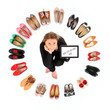 Circle of shoes