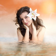 Spa and beauty woman