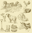 farm collection-handmade drawing