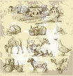 farm collection-handmade drawing