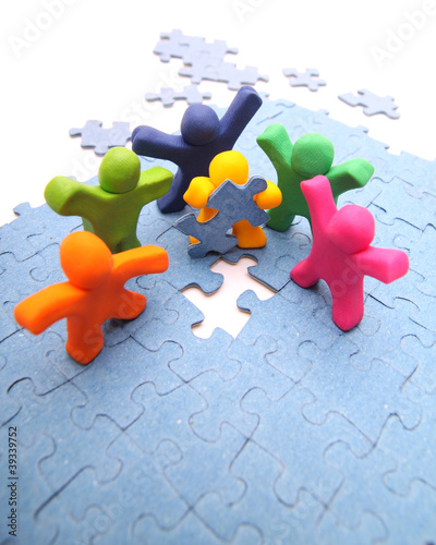 Photo: puzzle team puzzle team
