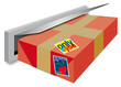 Paket, Liebe, Post, Briefkasten, Brieftraeger