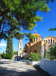 Greece.Rhodes.A man's monastery of sacred Nektary Greece.Rhodes.A man's monastery of sacred Nektary