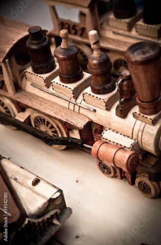 Photo: handmade wooden toy trains handmade wooden toy trains