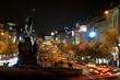 Wenceslas square in the night, Prague