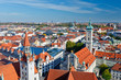 Aerial view of Munich
