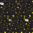 Galactic Seamless Pattern