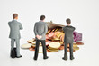 manager vor Geld