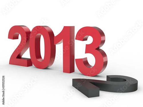 Illustration: 2013 3D Schriftzug 2013 3D Schriftzug