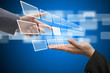 Photo: Virtual Technology Touch Screen Interface Virtual Technology Touch Screen Interface