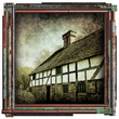 tudor cottage print