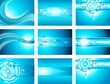 Site blue wave and arrow background collection Site blue wave and arrow background collection