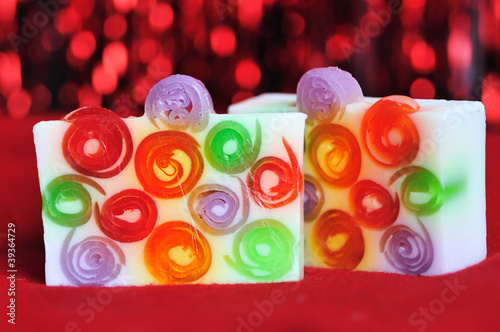 Photo: soap present soap present