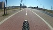 Subjective on bike (wide 170°)