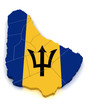 3D Map of Barbados