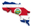 3D Map of Costa Rica