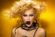 Portrait of a sexy blonde