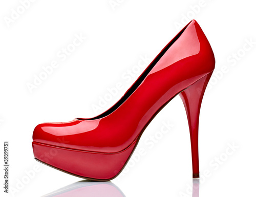 Foto: red high heel shoes red high heel shoes