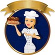 Woman pastry chef