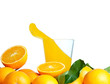 orange juice splash